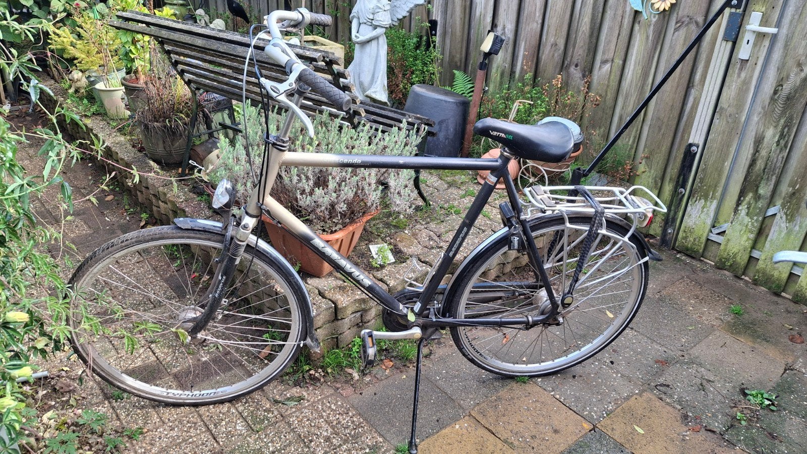 Batavus Crescendo Herenfiets - Gebruikt, Fietsen en Brommers, Gebruikt, Velgrem, Versnellingen, Batavus