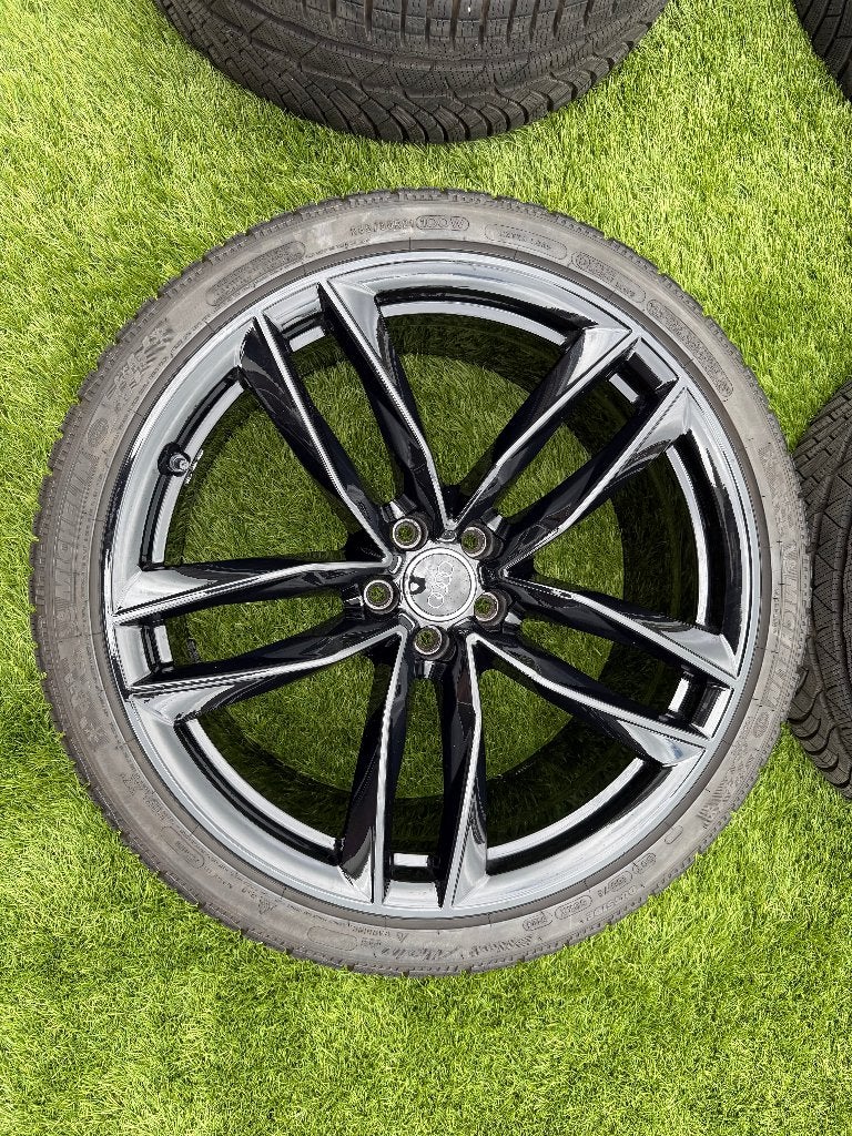 21 inch 5-spaaks RS velgen met Michelin Pilot Alpin banden, Ophalen, Gebruikt, 285 mm, Band(en)
