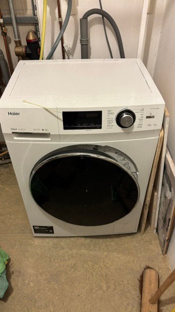 Wasmachine, Ophalen, 1200 tot 1600 toeren, Gebruikt, Voorlader