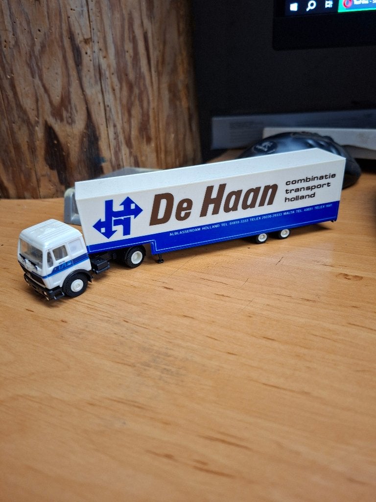 Herpa MB de Haan, Ophalen of Verzenden, Bus of Vrachtwagen, Herpa