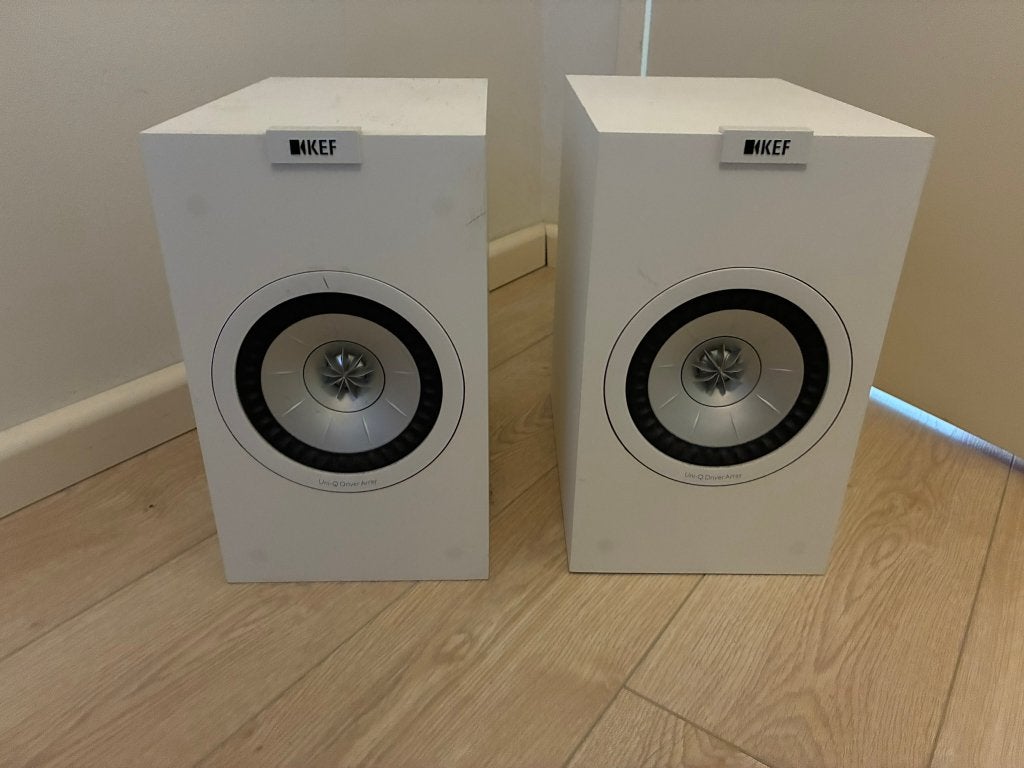 Kef Q150 (Wit), set van 2, Ophalen, Gebruikt, 60 tot 120 watt, KEF