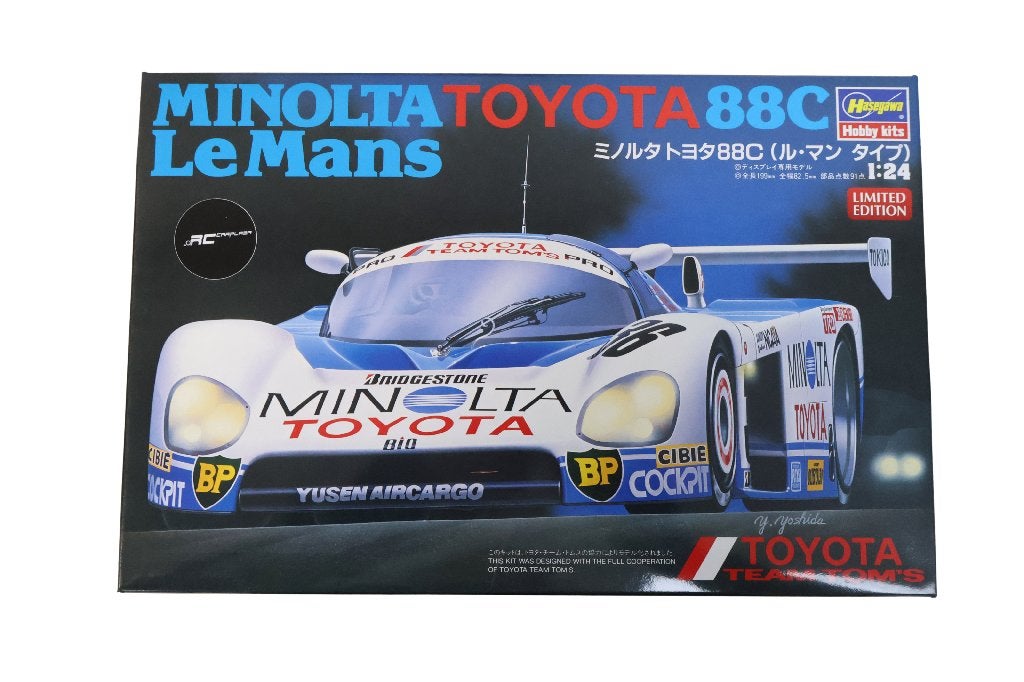 Hasegawa HAS-20426 1/24 Minolta Toyota 88C, Le Mans, Overige merken, Auto, Groter dan 1:32, Nieuw