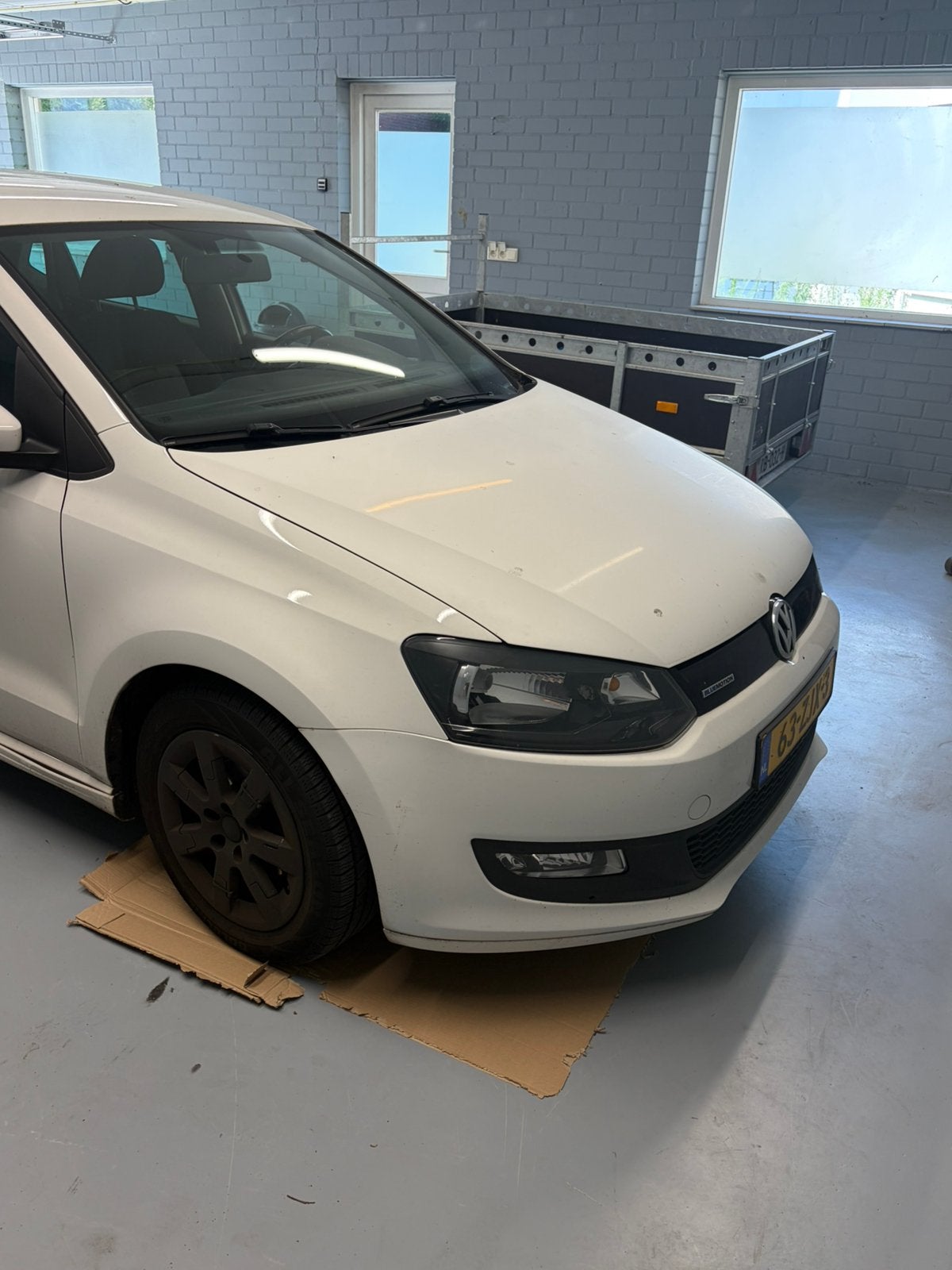 Volkswagen polo 2012, Auto's, Volkswagen, Zwart, Wit, Particulier, Start-stop-systeem