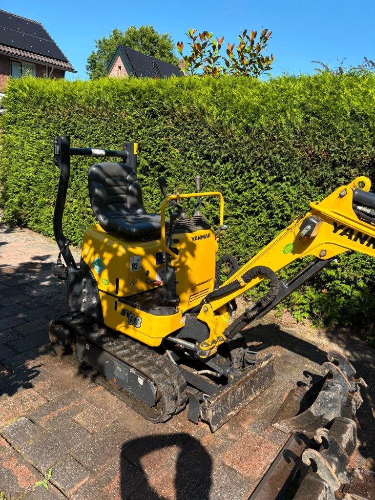 Yanmar SV08 minigraver, Ophalen of Verzenden, Graafmachine
