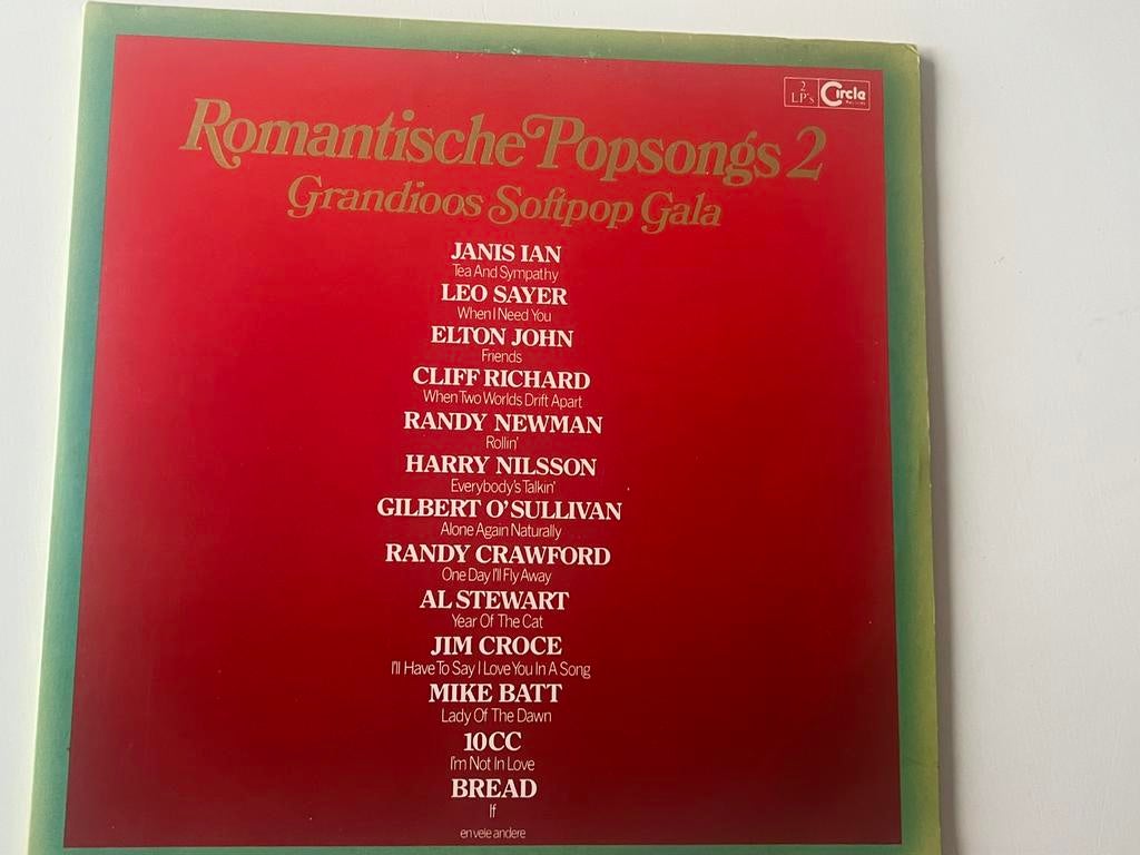 Verzamel LP - Romantische Popsongs, Ophalen of Verzenden, Gebruikt, 12 inch