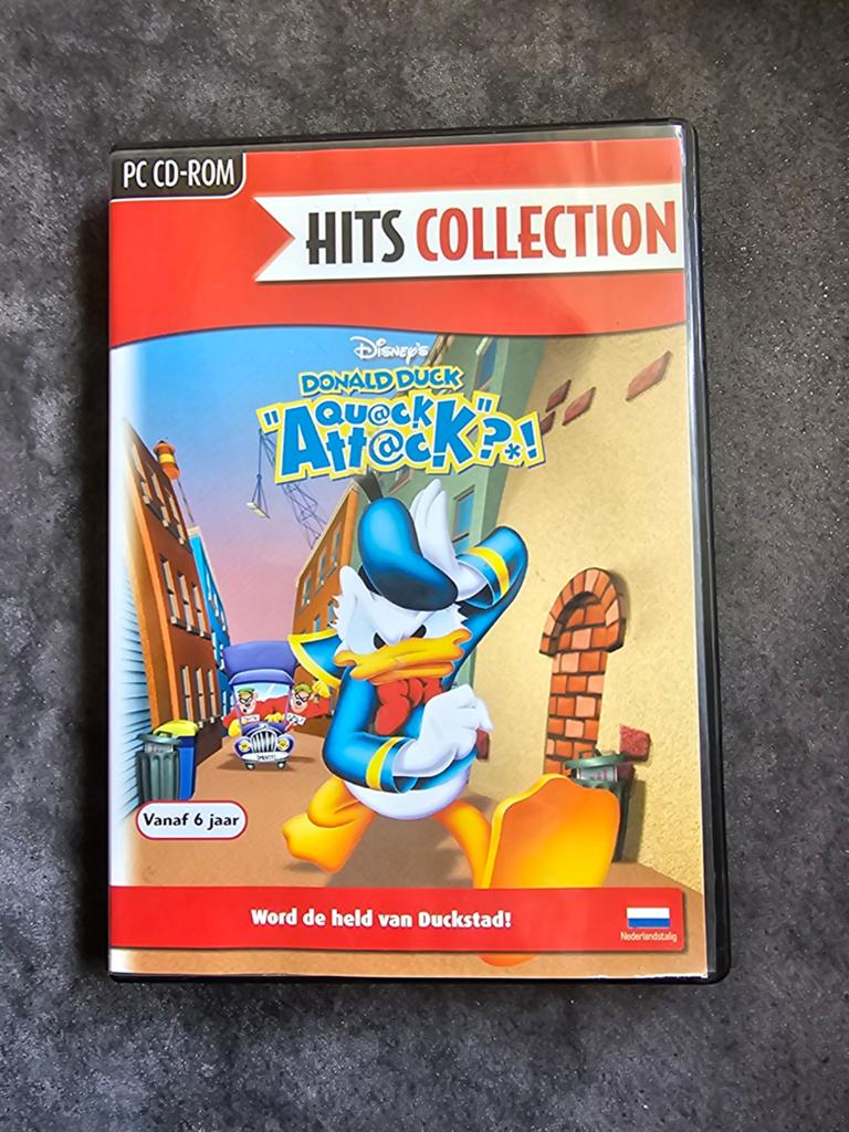 Donald Duck Quack Attack PC CD-ROM - Hits Collection, Spelcomputers en Games, Games | Pc, Avontuur en Actie, Gebruikt, Verzenden