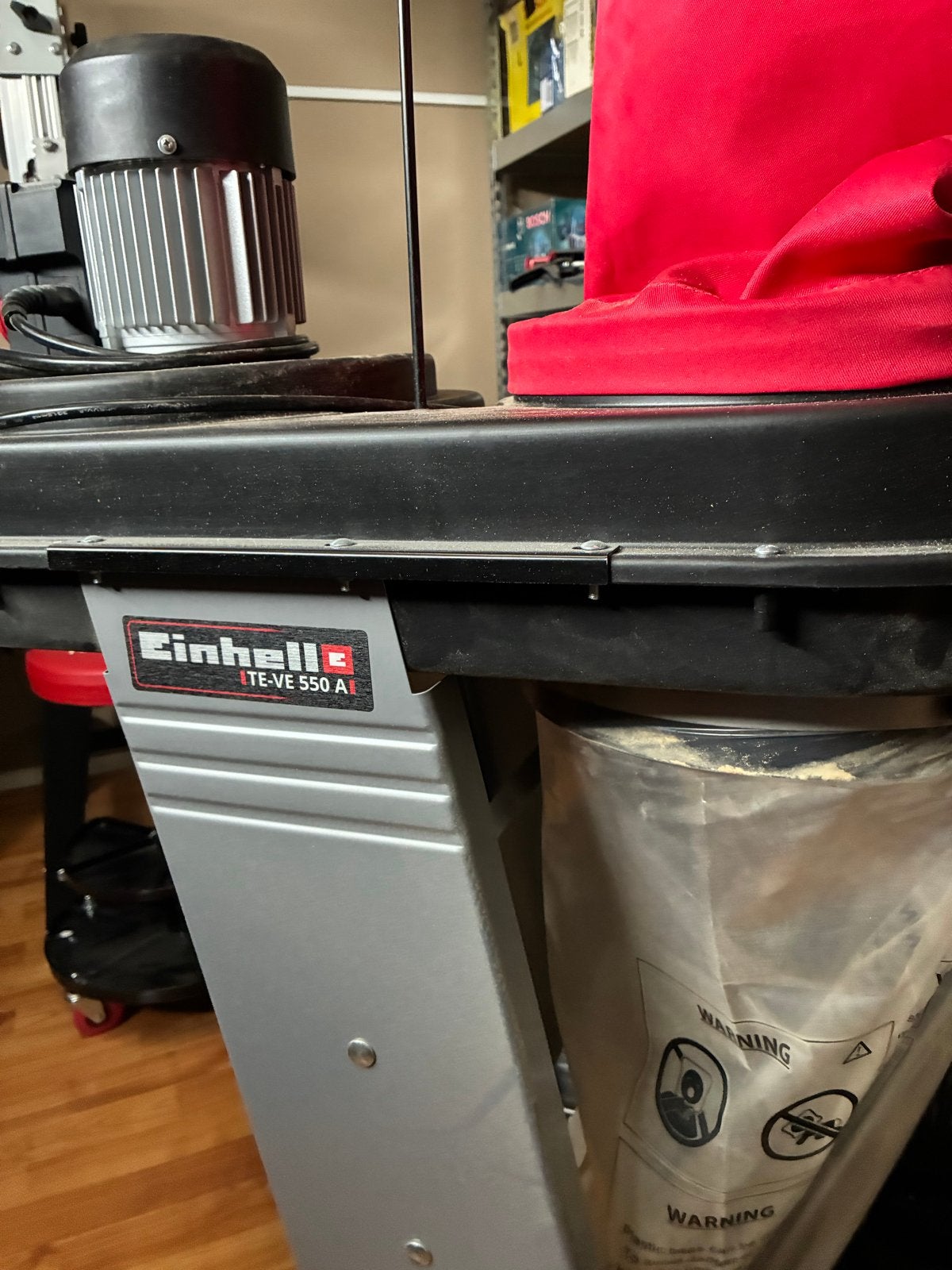 Einhell TE-VE 550 A Afzuiginstallatie, Ophalen, Zo goed als nieuw