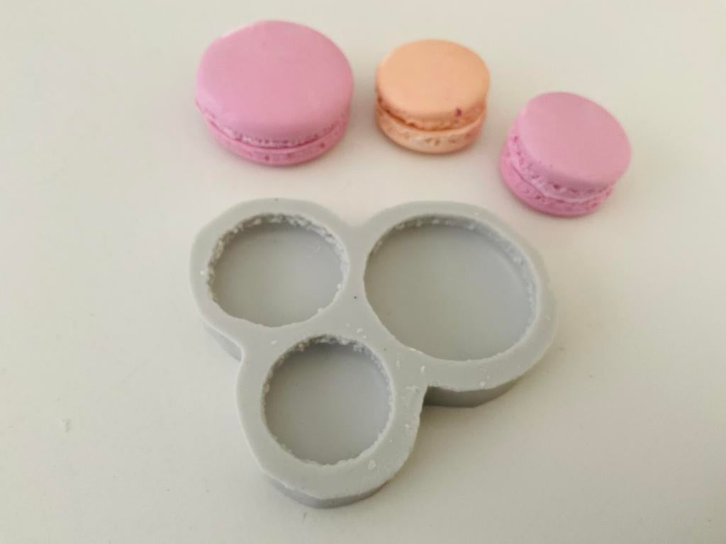 Siliconen gietmal macarons, Hobby en Vrije tijd, Ophalen of Verzenden, Zo goed als nieuw