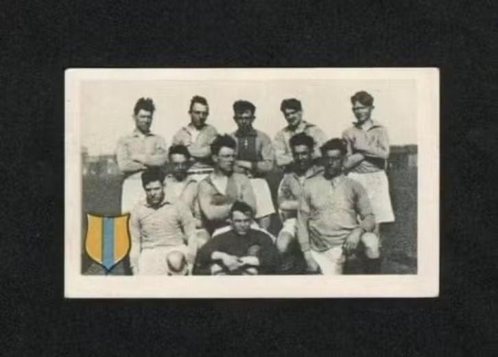 Voetbalplaatje Baarn 2e Klasse 1930/1931 (302)., Ophalen of Verzenden, Zo goed als nieuw