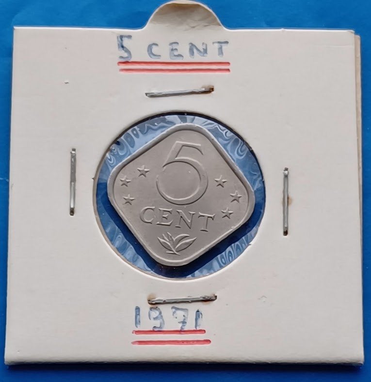 5 cent 1971 - Nederlandse Antillen, Verzenden, Koningin Juliana, 5 cent