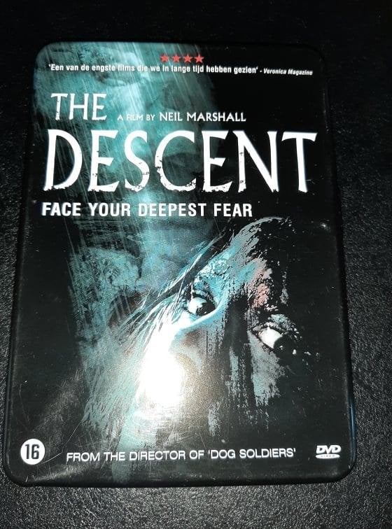 The descent, Saskia Mulder, Shauna Macdonald (in blikcase)!, Cd's en Dvd's, Vanaf 16 jaar, Ophalen of Verzenden, Gebruikt, Monsters