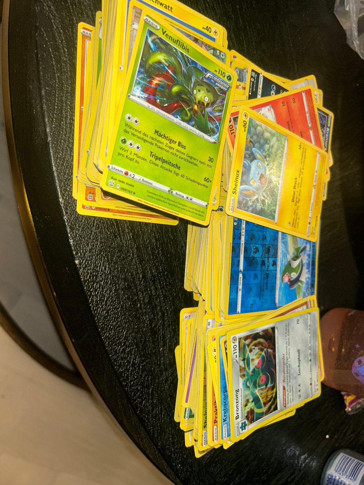 Pokemon kaarten - Duits en Frans ongeveer 400, Ophalen of Verzenden, Gebruikt, Meerdere kaarten