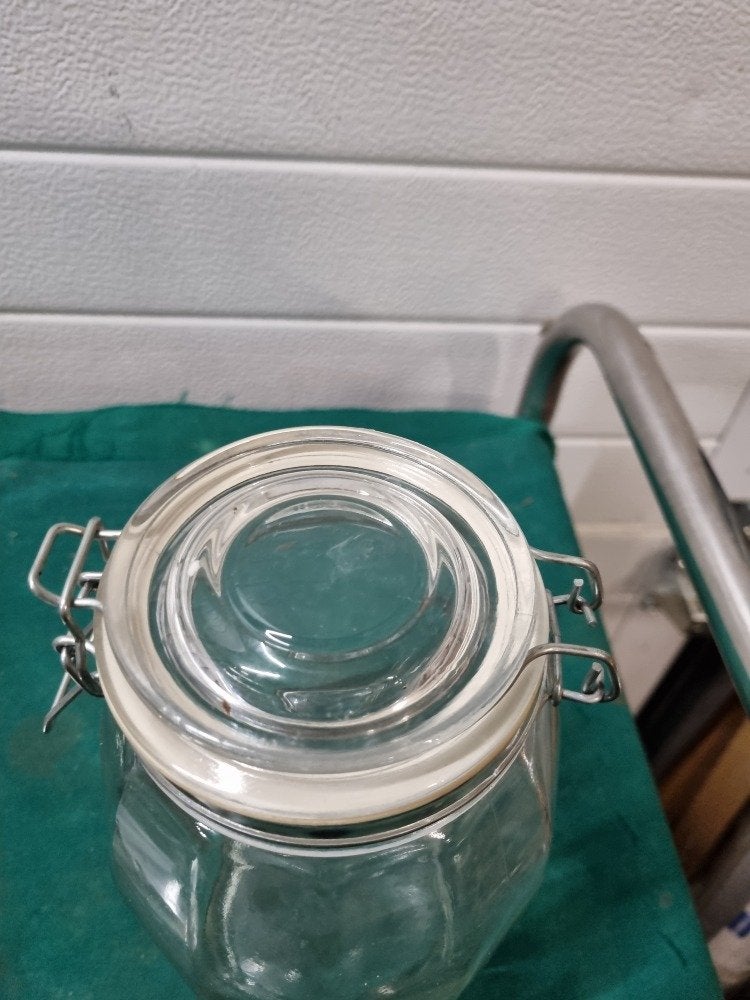 snoeppot weckpot met klem glas, Ophalen of Verzenden, 'T Olde Gre-j, Info@toldegrej.nl, Endepoelstraat 20f Didam