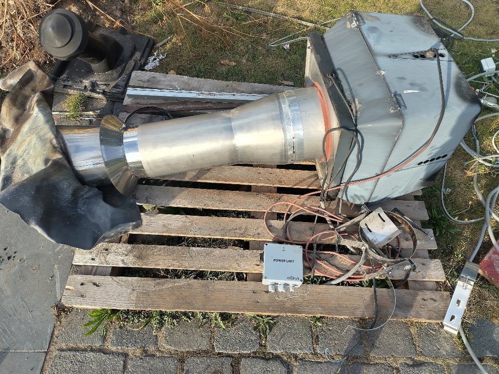 Exo draft rookgas ventilator, Doe-het-zelf en Verbouw, Ventilatie en Afzuiging, Ophalen, Gebruikt, Ventilator