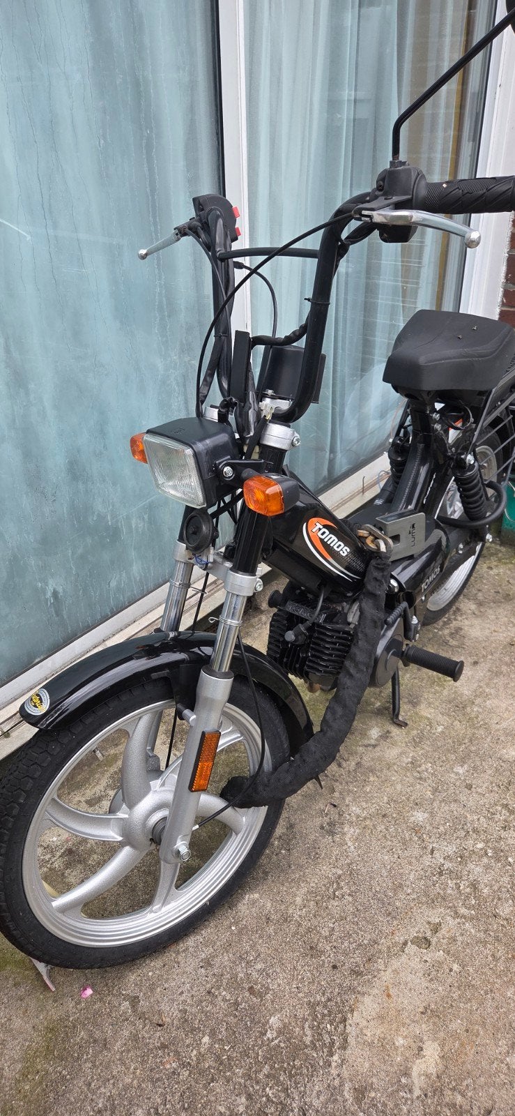 Tomos Standard E-start Snorfiets - Zwart, Ophalen, Gebruikt, Maximaal 25 km/u, Standard