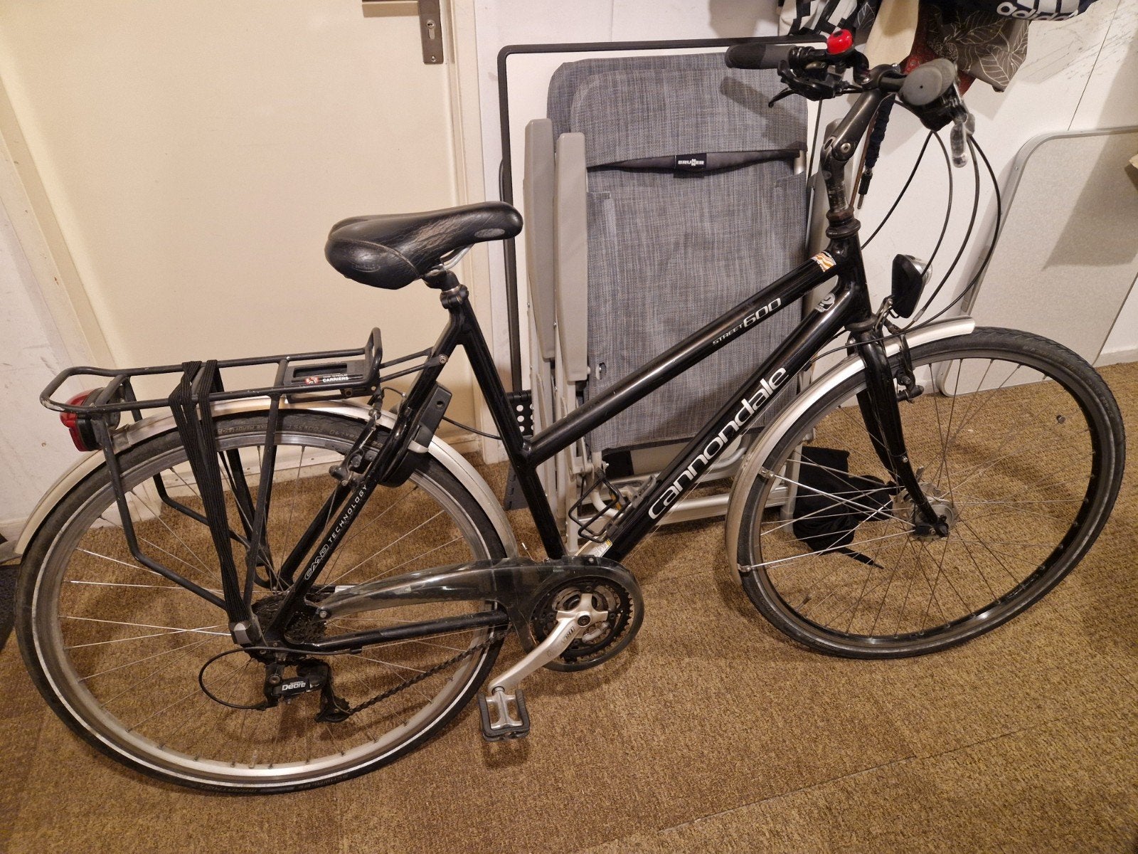 Cannondale Street 600 lichtgewicht damesfiets, Velgrem, Versnellingen, Ophalen, Overige merken