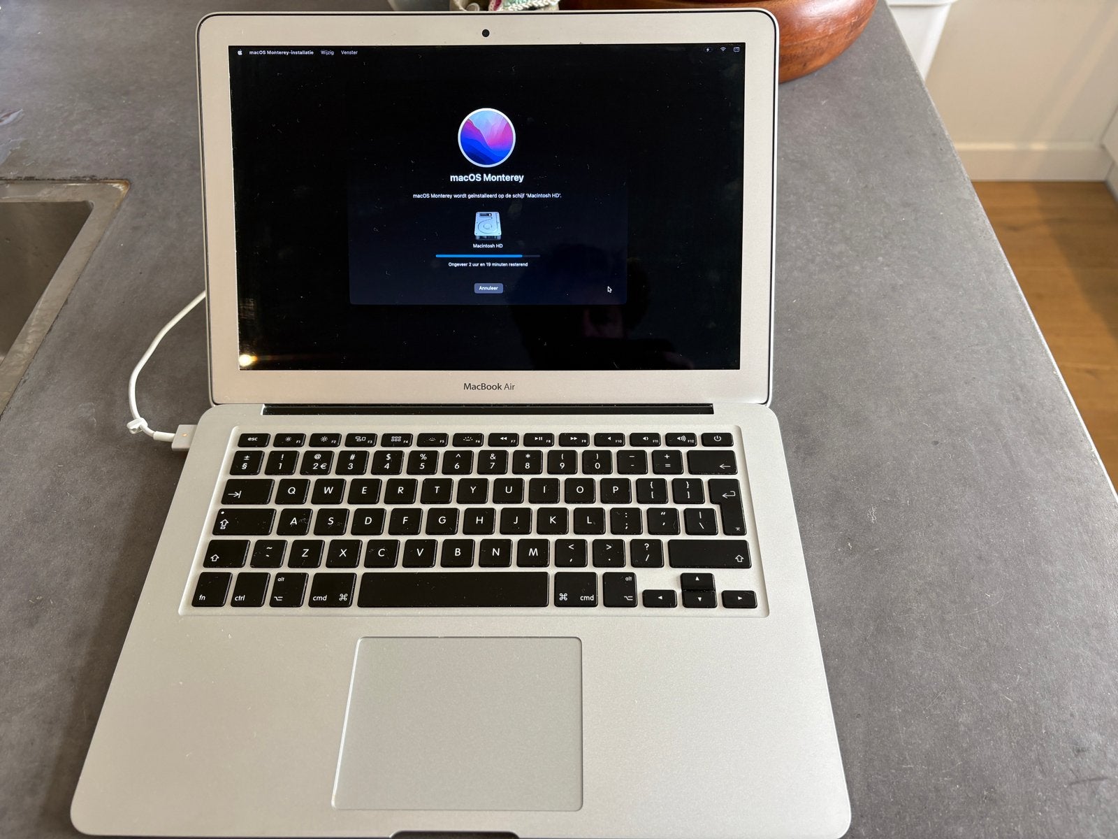 MacBook Air (13-inch, Early 2015) - 8GB RAM, 128GB SSD, Computers en Software, Ophalen, Gebruikt, Qwerty, 8 GB