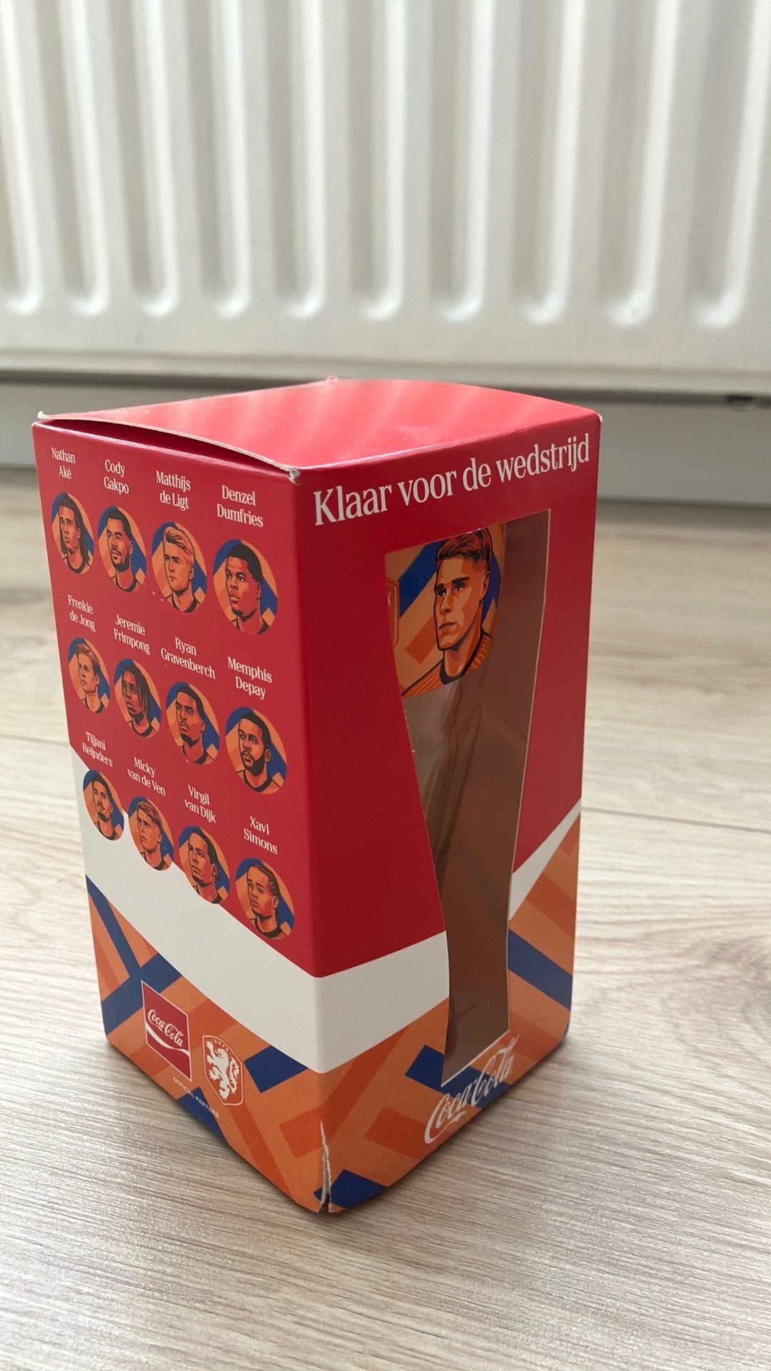 Oranje spelerscollectie glazen: Micky van de Ven, Ophalen, Zo goed als nieuw, Frisdrank, Overige merken