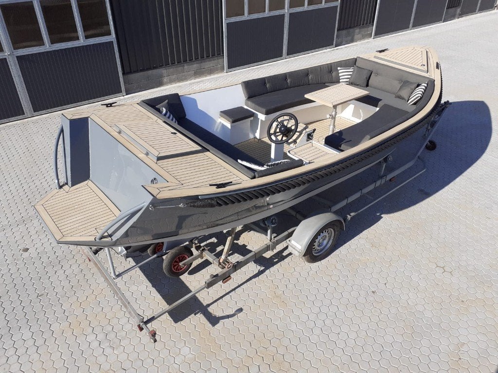 Tendersloep 600 Elektrisch aluminium NIEUW, Rondzit, Binnenboordmotor, Elektrisch, 6 m