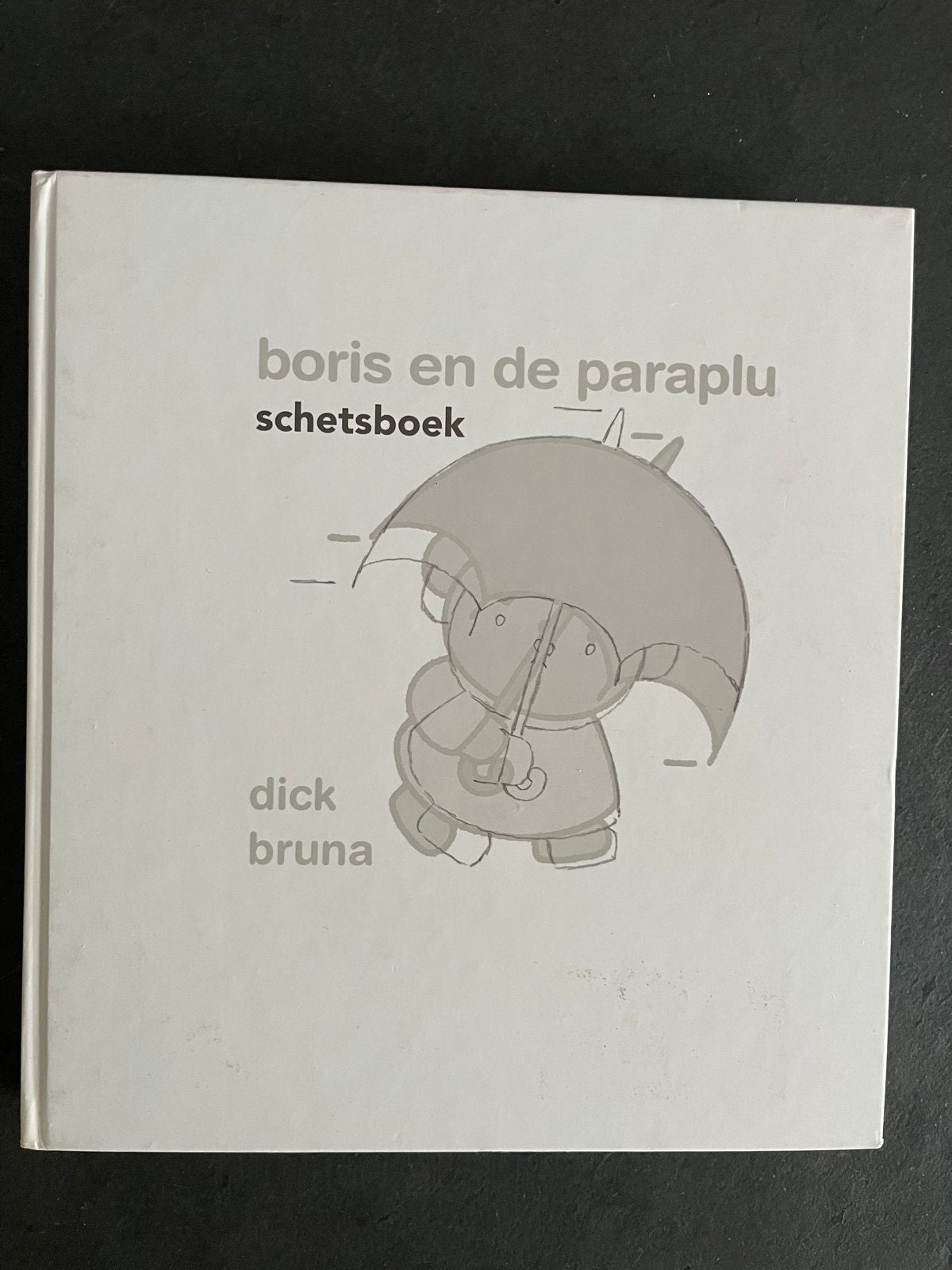 Boris en de paraplu schetsboek - Dick Bruna, Boeken, Kunst en Cultuur | Beeldend, Gelezen, Ophalen of Verzenden