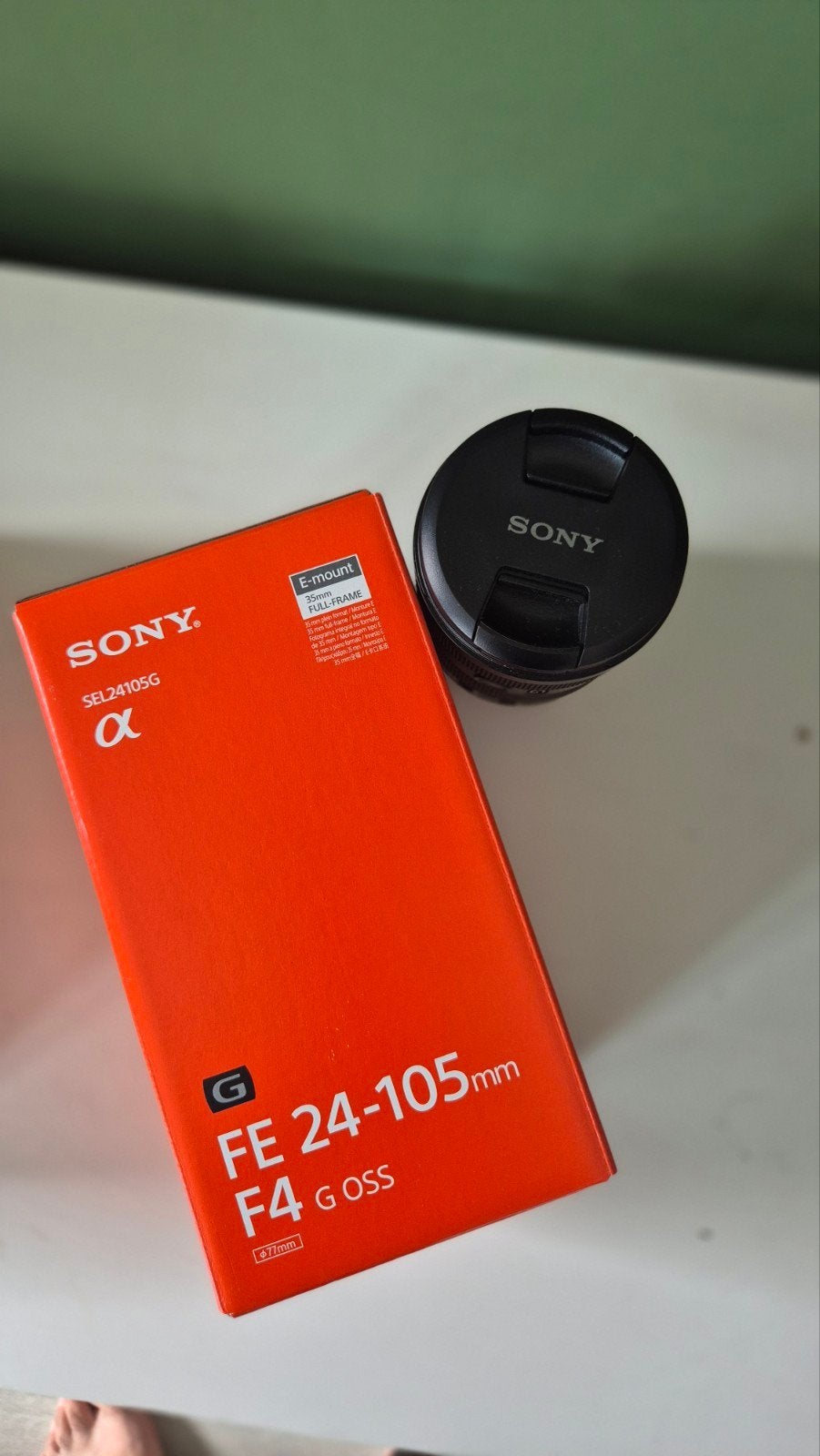 Sony FE 24-105mm F4 G OSS Lens, Ophalen, Sony E-mount, Sony, Zonnekap