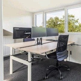 Dubbel bureau, Huis en Inrichting, Ophalen