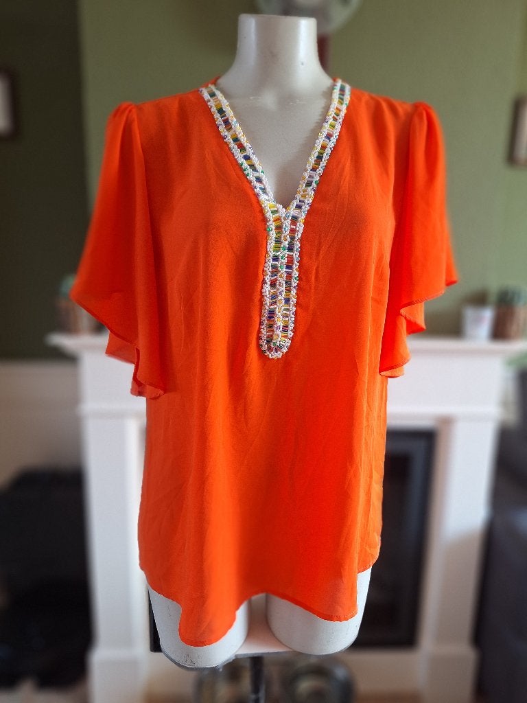Amelie en Amelie top S nieuw, Verzenden, Amelie en Amelie, Nieuw, Oranje