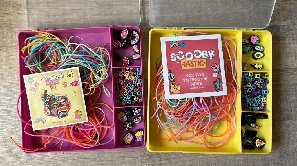 Scooby-tastic Armband Touwtjes & Bedels Set, Ophalen, Zo goed als nieuw, Draad