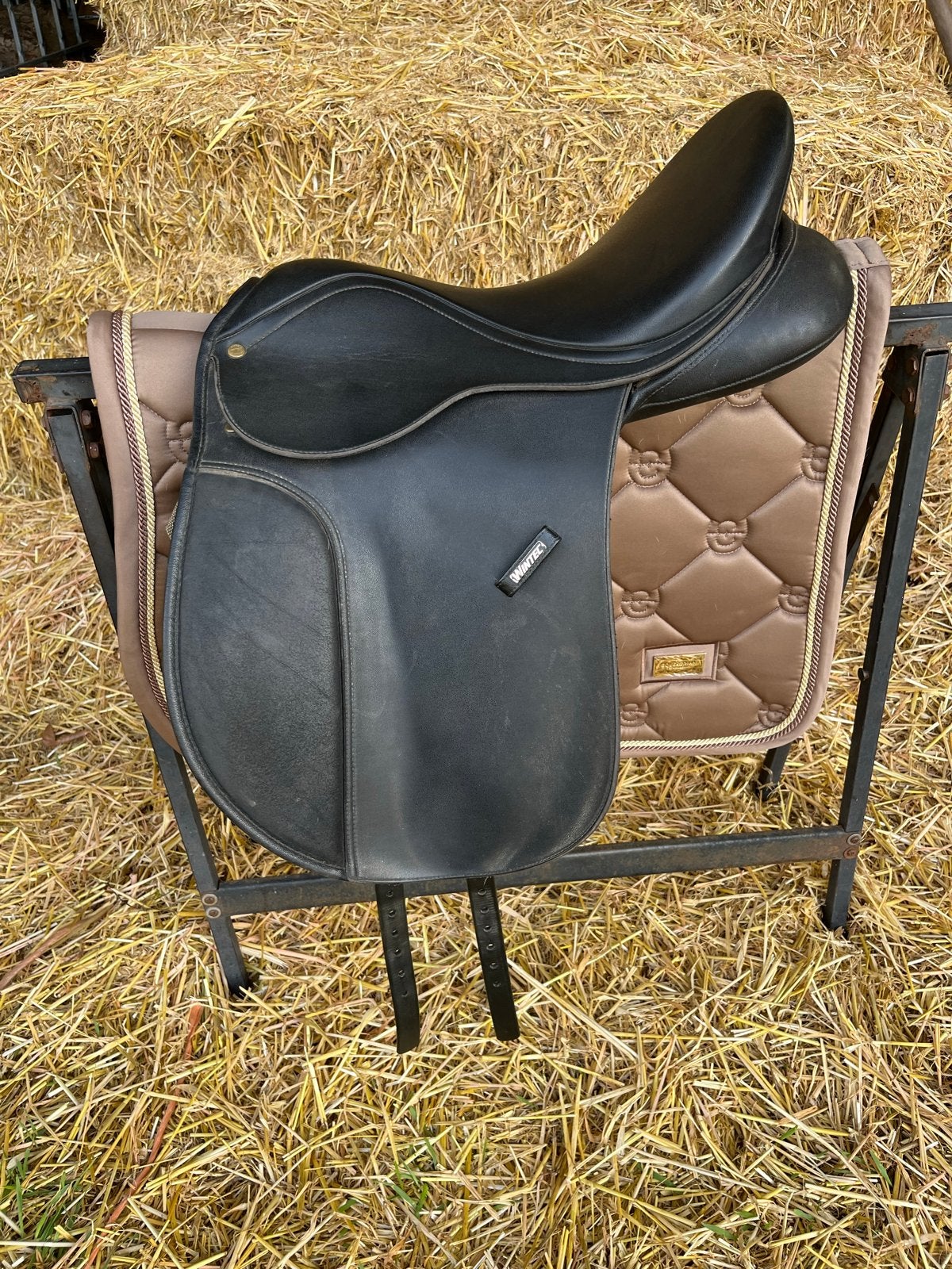 !!Wintec Wide 17” VZH!!, Dieren en Toebehoren, Ophalen, Zo goed als nieuw, Verstelbaar kopijzer, M (17 inch)