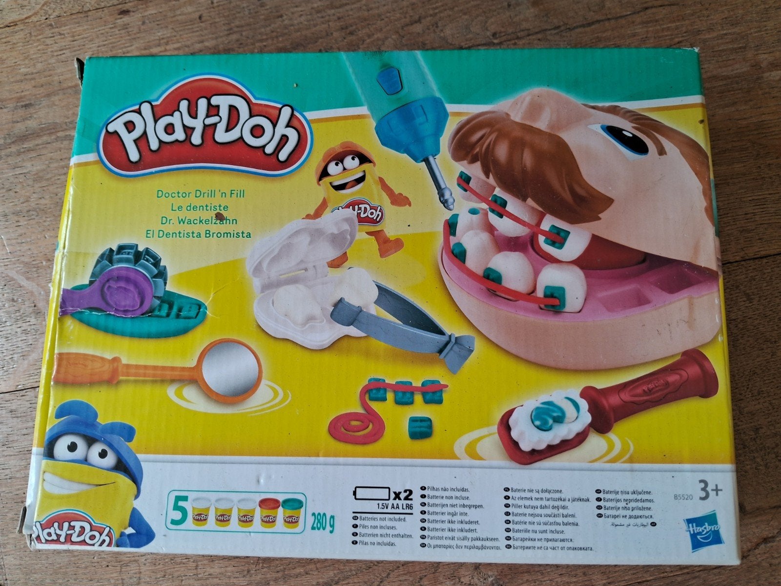 Play-Doh Dokter Tandarts Speelset, Ophalen of Verzenden, Gebruikt, Knutselen
