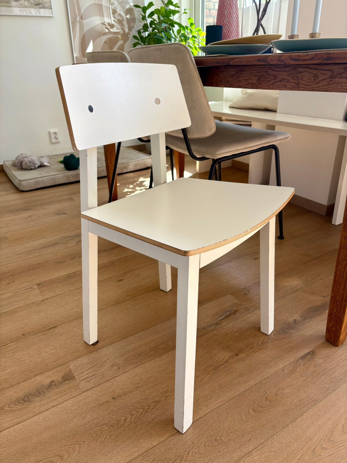 In ruil voor thee: Ikea Sigurd stoel, Ophalen, Scandi, Wit, Zo goed als nieuw