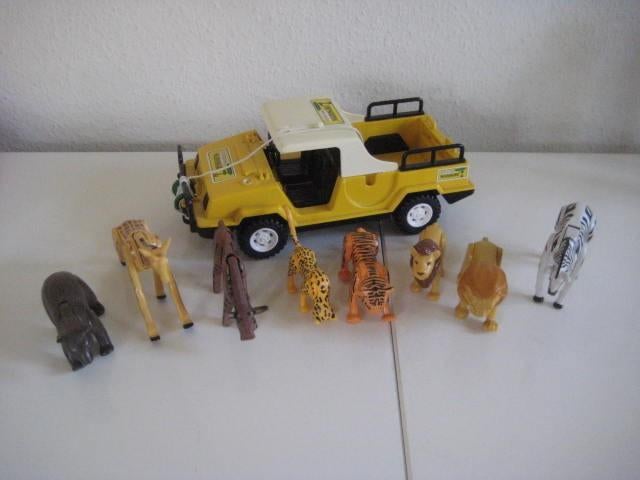 Playmobil jeep expedition Ngorongoro Safari jeep 1980, Ophalen of Verzenden, Gebruikt