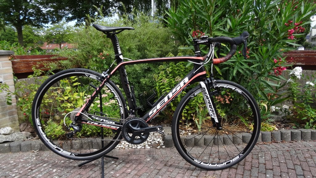 Sensa Calabria Carbon Racefiets 56 cm |Shimano Ultegra 2x11, Fietsen en Brommers, Fietsen | Racefietsen, 28 inch, Carbon, Velgrem