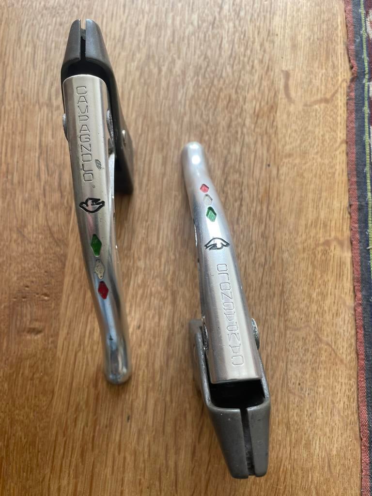 Campagnolo remgrepen retro nouvo, Fietsen en Brommers, Fietsonderdelen, Ophalen of Verzenden, Zo goed als nieuw, Racefiets