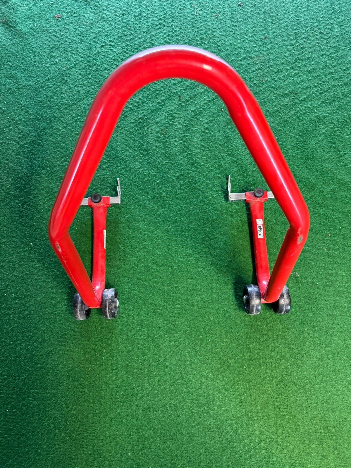Paddock standaard motor, Ophalen