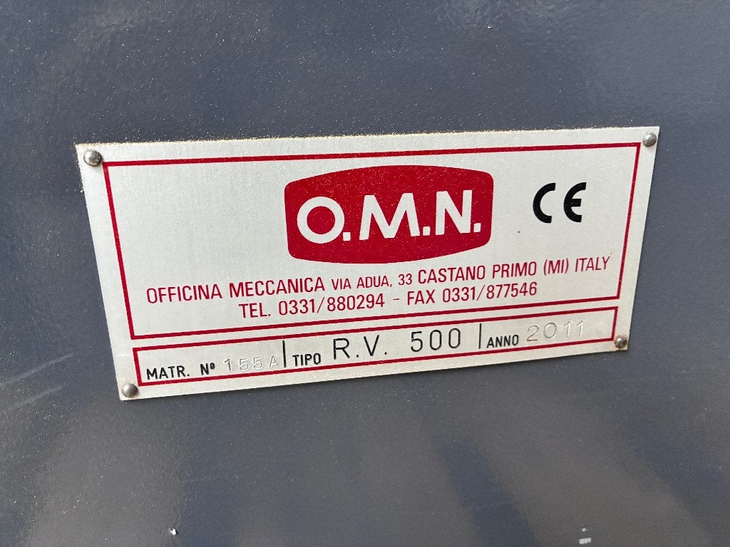kom-slijpmachine OMN RV-500, Doe-het-zelf en Verbouw, Ophalen of Verzenden, Gebruikt, 1000 watt of meer, Overige typen