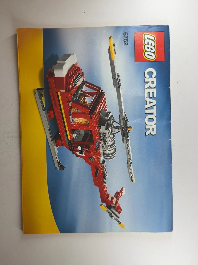 LEGO Creator 6752 (Instructions) for Set 6752 Fire Rescue, Gebruikt, Lego, Overige typen, Ophalen of Verzenden