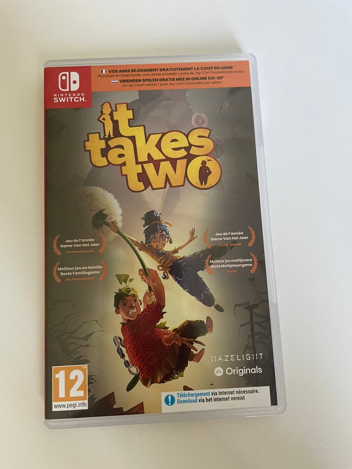 It takes two siwtch game card, Spelcomputers en Games, Avontuur en Actie, 2 spelers, Ophalen of Verzenden, Zo goed als nieuw