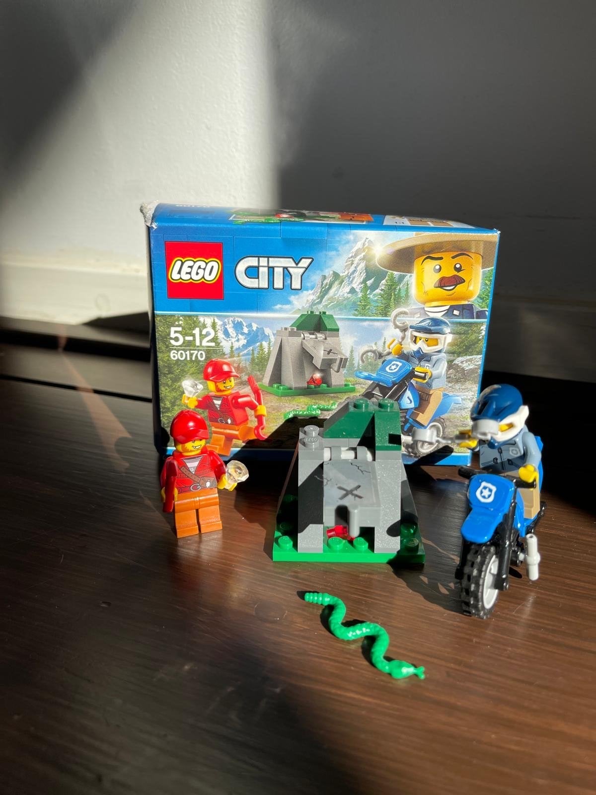 Lego City 60170 Off-Road Achtervolging, City, Lego, Ophalen of Verzenden, Zo goed als nieuw