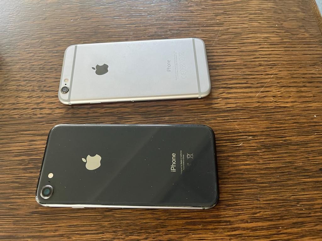 2 iPhones (pincode onbekend), Ophalen, Gebruikt, Zonder simlock, IPhone 6