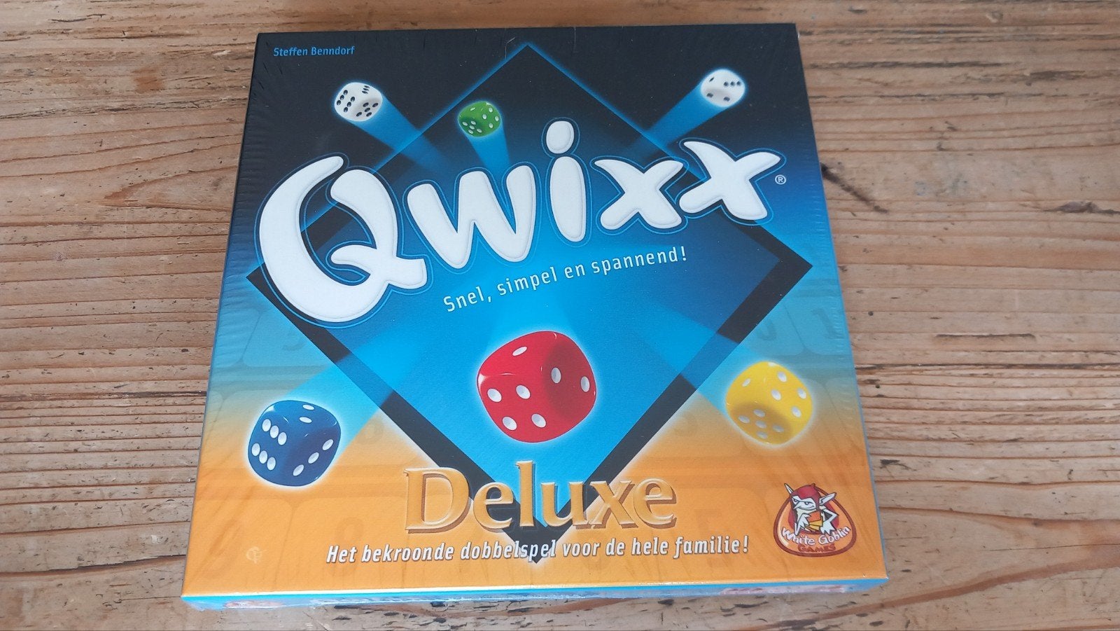 Qwixx deluxu in folie nieuw, Drie of vier spelers, Ophalen, Nieuw