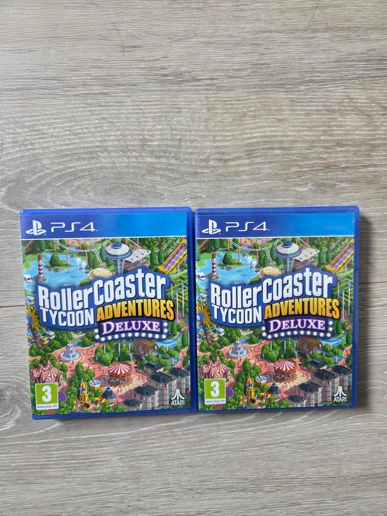 PS4 / Rollercoaster Tycoon Adventures Deluxe, Spelcomputers en Games, Games | Sony PlayStation 4, 1 speler, Ophalen of Verzenden