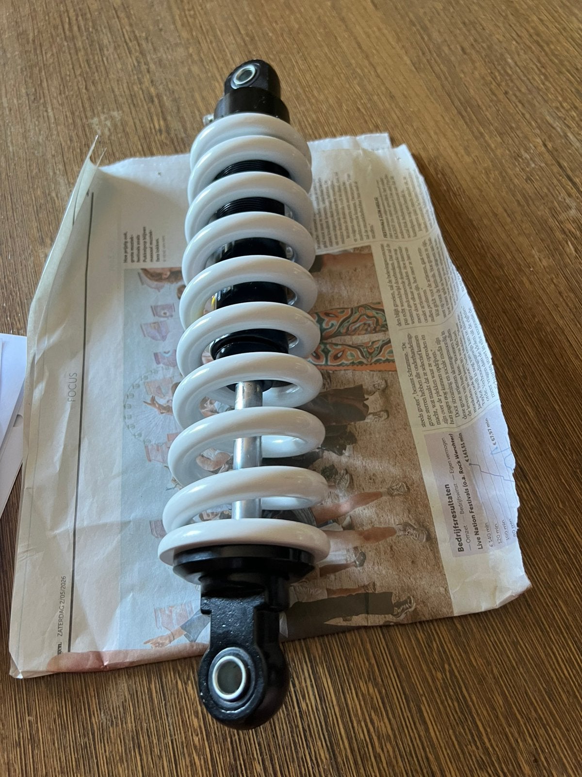 320mm schokbreker achter voot pitbike nieuw, Ophalen of Verzenden, Nieuw