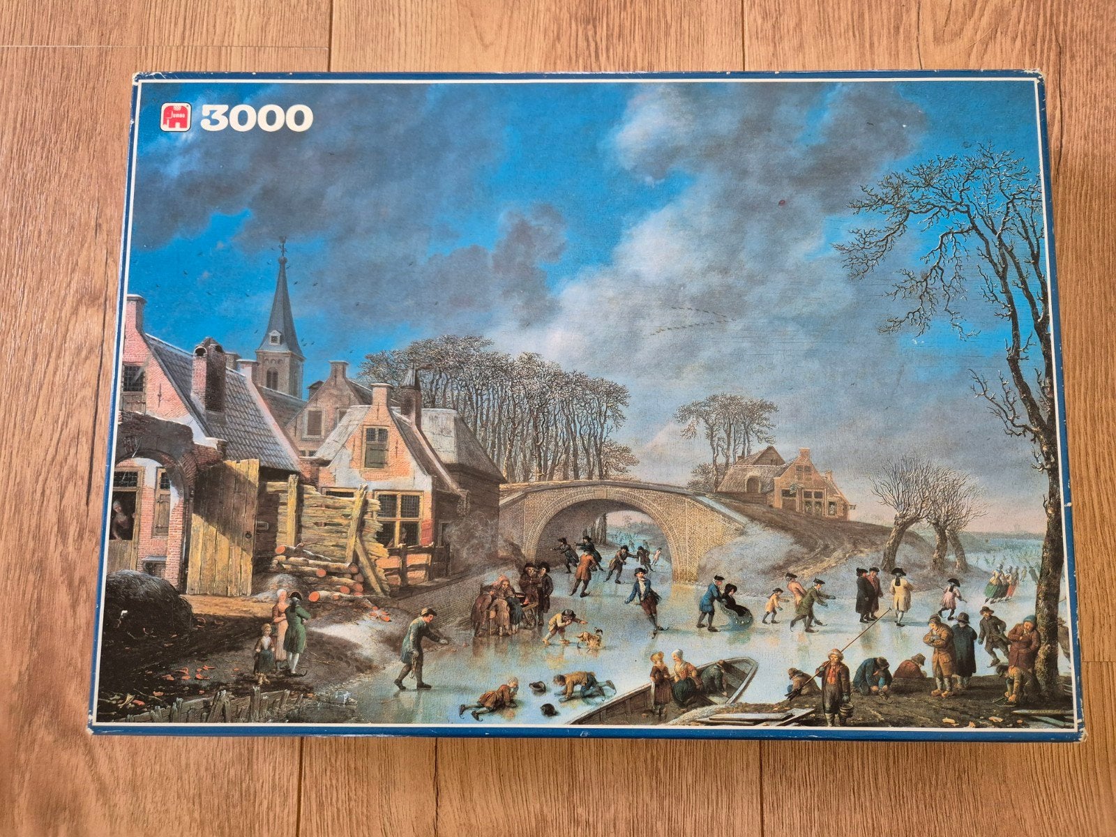 Legpuzzel Winterlandschap ca 1750 Jumbo 3000 stukjes, Ophalen of Verzenden, Meer dan 1500 stukjes, Gebruikt