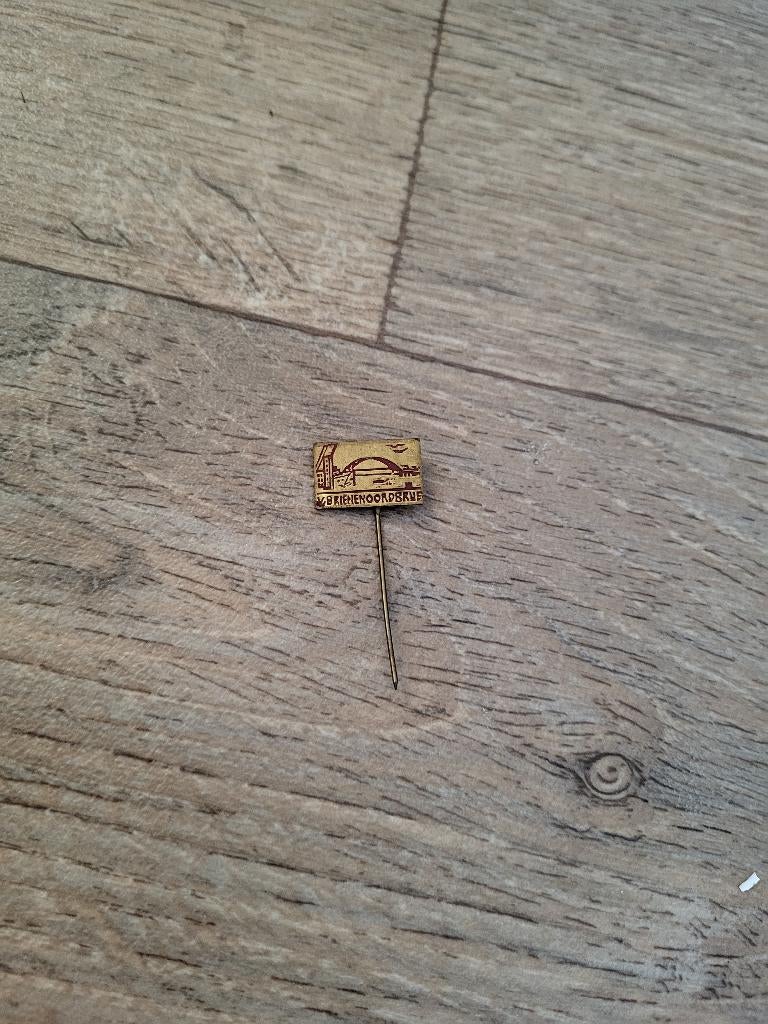 Pin Speldje Van Brienenoordbrug Rotterdam, Ophalen of Verzenden, Gebruikt