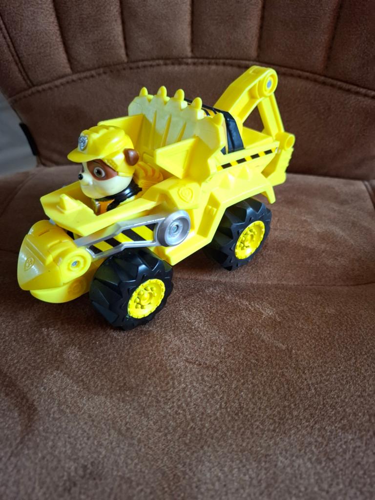 Paw Patrol Rubble Graafmachine Speelgoedvoertuig, Ophalen of Verzenden, Zo goed als nieuw