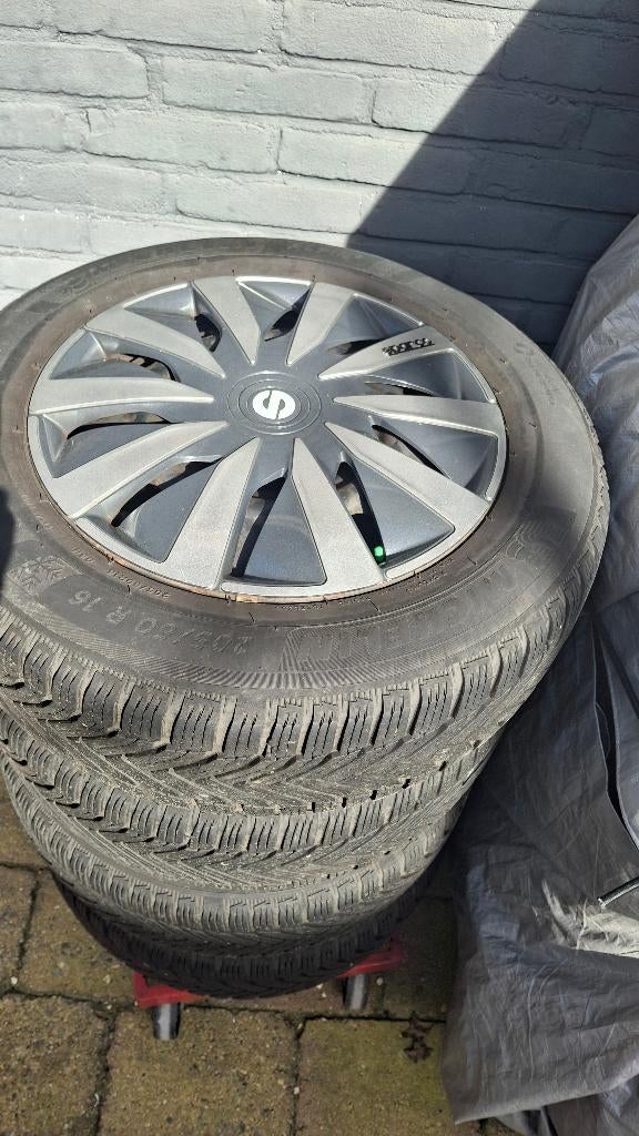 Michelin winterbanden op velg 205/60R16, Ophalen