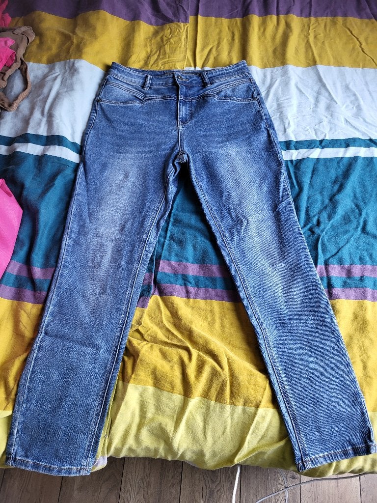 Jeans van Geisha maat 38/m, Geisha, Blauw, Ophalen of Verzenden, Zo goed als nieuw