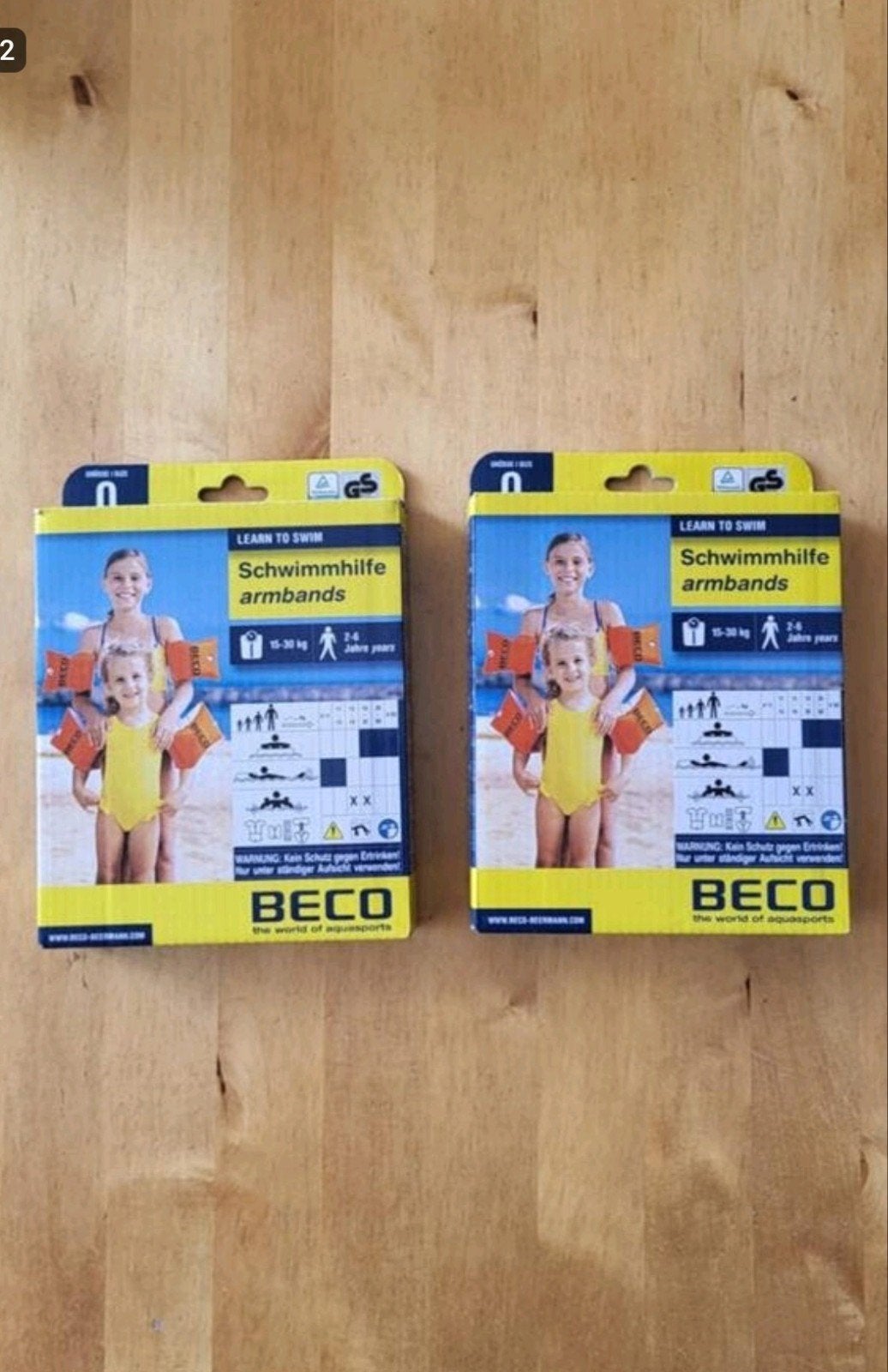 Set van 2 verpakkingen zwembandjes - NIEUW, Ophalen of Verzenden, Nieuw, Overige typen