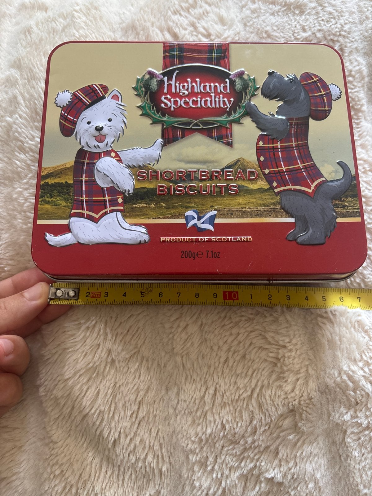 Vintage koekblik - Highland Speciality Shortbread, Ophalen of Verzenden, Gebruikt, Koek(jes), Overige merken